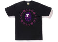 BAPE CLOTHING BAPE COLOR CAMO KANJI LOGO TEE BLACK/PURPLE