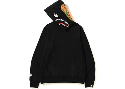 BAPE Clothing BAPE SHARK HOODIE PULLOVER BLAACK