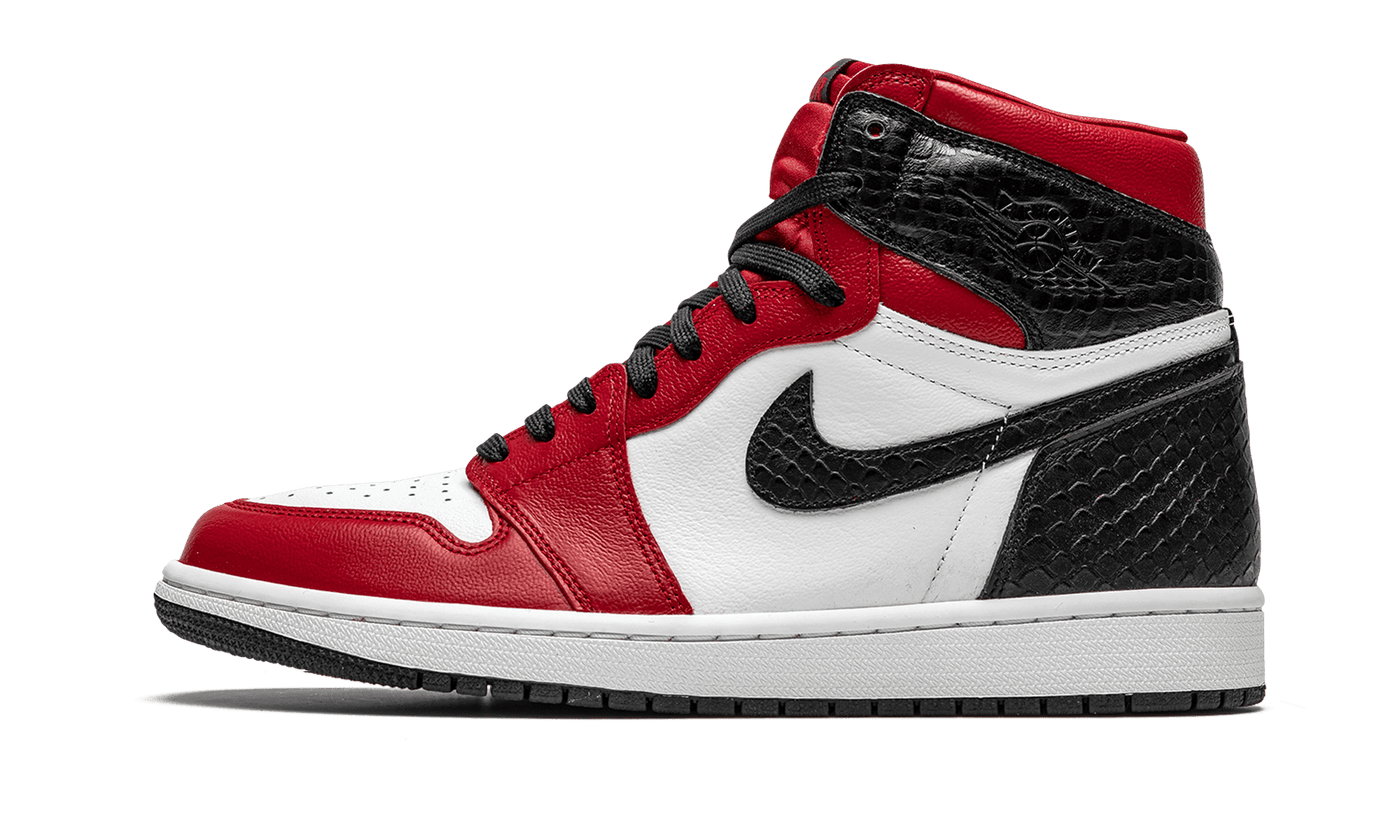 JORDAN CHAUSSURES JORDAN 1 HAUT RÉTRO SATIN SERPENT (W)