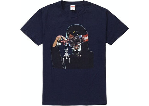 SUPREME CLOTHING SUPREME CREEPER TEE  NAVY