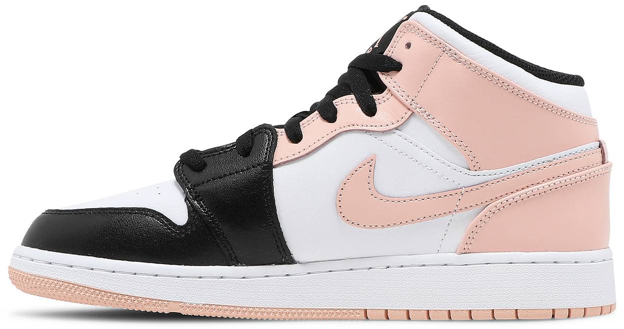 JORDAN CHAUSSURES JORDAN 1 MID 'CRIMSON TINT' GS