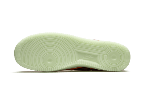 NIKE SHOES AIR FORCE 1 ORANGE SKELETON