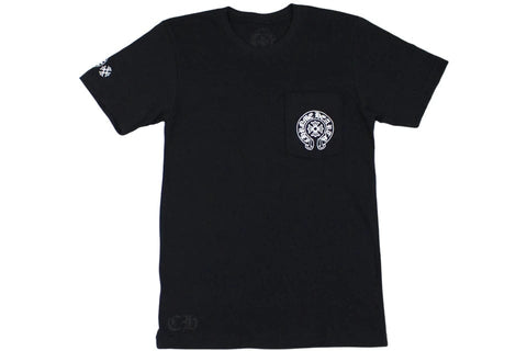CHROME HEARTS MULTI COLOR HORSE SHOE T-SHIRT BLACK – ONE OF