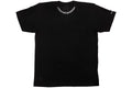 CHROME HEARTS CLOTHING CHROME HEART NECK LOGO FUCK YOU SLEEVE T-SHIRT BLACK