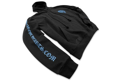 CHROME HEARTS CLOTHING CHROME HEARTS ONLINE EXCLUSIVE HOODIE BLACK/BLUE
