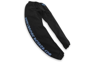 CHROME HEARTS CLOTHING CHROME HEARTS ONLINE EXCLUSIVE SWEATPANTS BLACK/BLUE