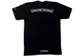 CHROME HEARTS CLOTHING CHROME HEART SCROLL LOGO T-SHIRT BLACK