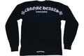 CHROME HEARTS CHROME HEARTS SHOULDER LOGO LONG SLEEVE BLACK