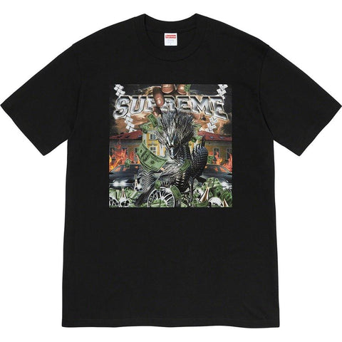 SUPREME CLOTHING SUPREME DRAGON TEE BLACK