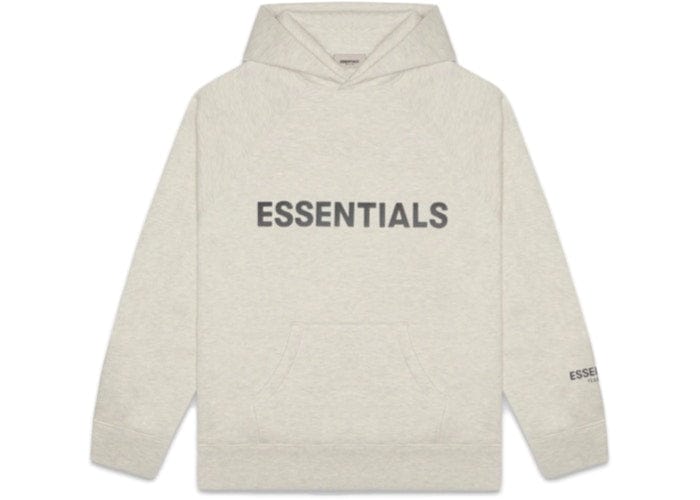 VÊTEMENTS ESSENTIALS ESSENTIALS FOG 3D SILICON HOODIE OATMEAL