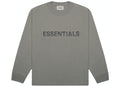 ESSENTIALS CLOTHING ESSENTIALS FOG 3D SILICON LONG SLEEVE CHARCOAL FOG-ES3SABLGC