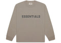 ESSENTIALS CLOTHING ESSENTIALS FOG 3D SILICON LONG SLEEVE TAUPE LSTAUPE