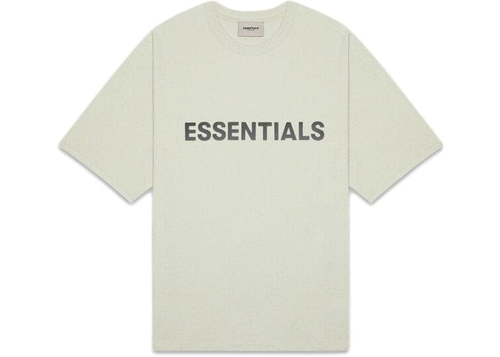 ESSENTIALS CLOTHING ESSENTIALS FOG 3D SILICON TEE SAGE GREEN