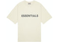 ESSENTIALS CLOTHING ESSENTIALS FOG 3D SILICON T-SHIRT BUTTERCREAM