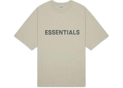 ESSENTIALS CLOTHING ESSENTIALS FOG 3D SILICON T-SHIRT MOSS