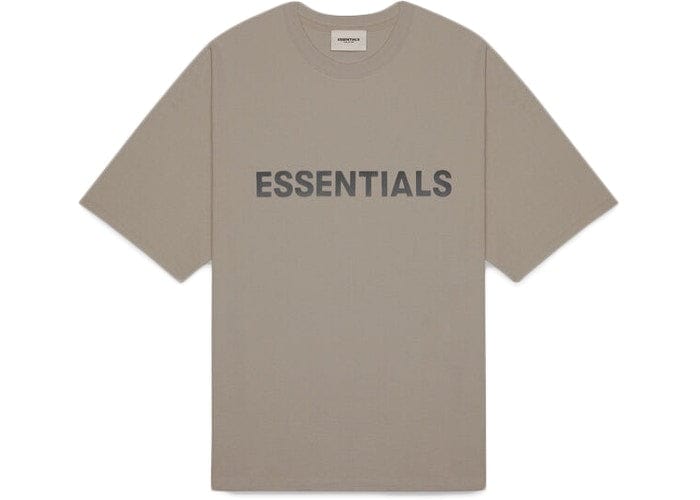 VÊTEMENTS ESSENTIALS T-SHIRT SILICONE 3D FOG TAUPE