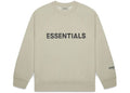ESSENTIALS CLOTHING ESSENTIALS FOG 3D SILICON CREWNECK MOSS FOG-ES3SACMSS