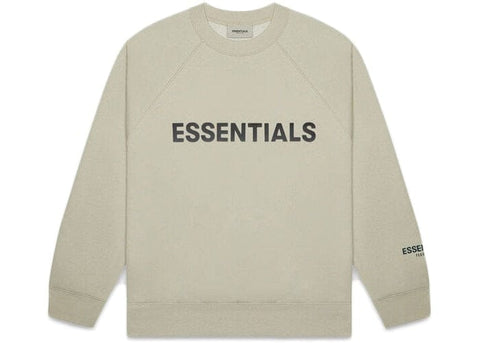 ESSENTIALS CLOTHING ESSENTIALS FOG 3D SILICON CREWNECK MOSS FOG-ES3SACMSS