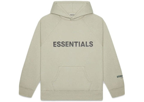 ESSENTIALS CLOTHING ESSENTIALS FOG 3D SILICON HOODIE MOSS