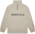 ESSENTIALS CLOTHING ESSENTIALS FOG HALF ZIP MOSS