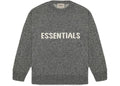 ESSENTIALS CLOTHING ESSENTIALS FOG KNIT SWEATER GREY MELANGE