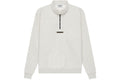 ESSENTIALS CLOTHING ESSENTIALS FOG MOCKNECK HALF ZIP LIGHT OATMEAL