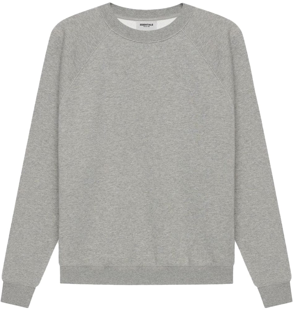 ESSENTIALS CLOTHING ESSENTIALS FOG CREWNECK 2021 DARK HEATHER OATMEAL