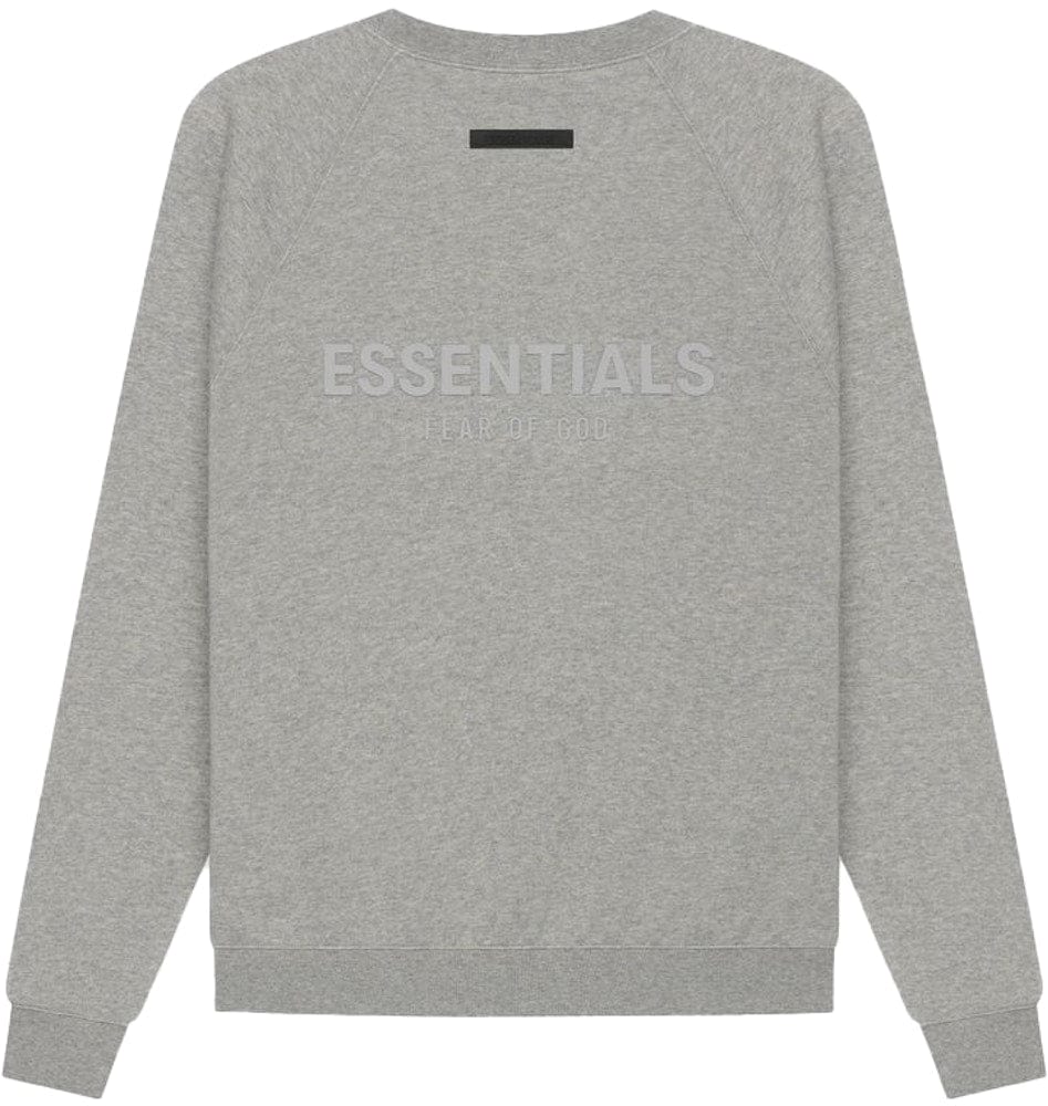 ESSENTIALS CLOTHING ESSENTIALS FOG CREWNECK 2021 DARK HEATHER OATMEAL