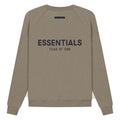 ESSENTIALS CLOTHING ESSENTIAL FOG CREWNECK TAUPE 2021 FOG-ESCTP