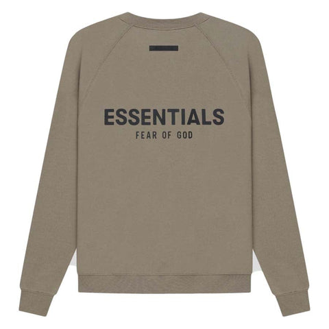ESSENTIALS CLOTHING ESSENTIAL FOG CREWNECK TAUPE 2021 FOG-ESCTP