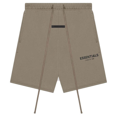 ESSENTIALS CLOTHING ESSENTIAL FOG SWEAT SHORTS TAUPE 2021