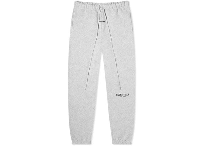 VÊTEMENTS ESSENTIALS PANTALON DE SURVÊTEMENT ESSENTIALS FOG GRIS CHINÉ LÉGER SWEAT GRIS ESSEN