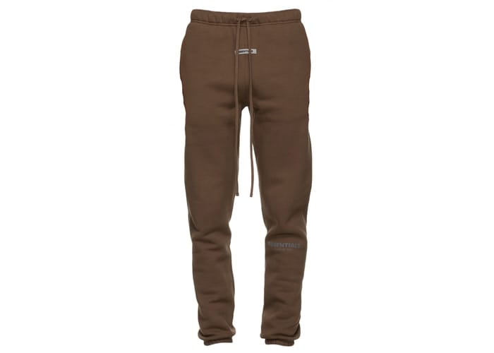 VÊTEMENTS ESSENTIALS FEAR OF GOD PANTALON DE SURVÊTEMENT ESSENTIALS X SSENSE MARRON