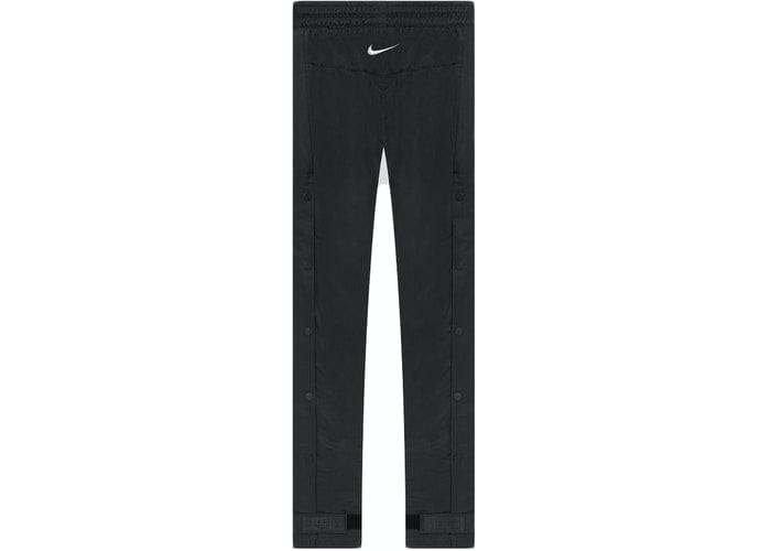 FEAR OF GOD CLOTHING FEAR OF GOD X NIKE NYLON WARM UP PANTS OFF NOIR