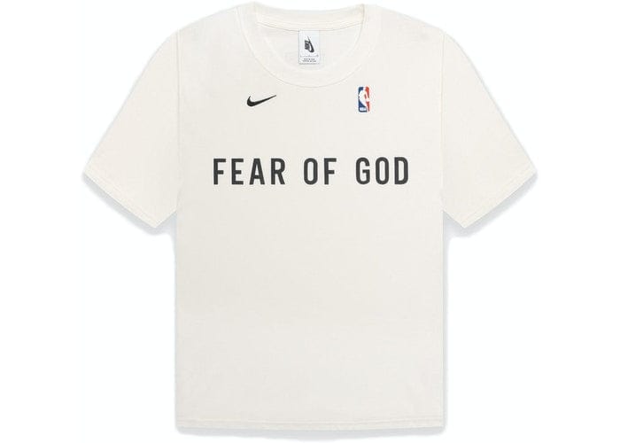 FEAR OF GOD CLOTHING FEAR OF GOD X NIKE WARM UP T-SHIRT SAIL