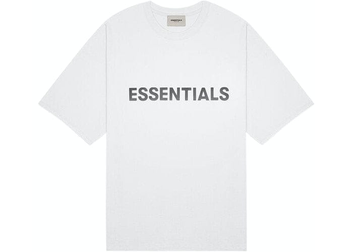 ESSENTIALS CLOTHING ESSENTIALS FOG SILICON TEE WHITE