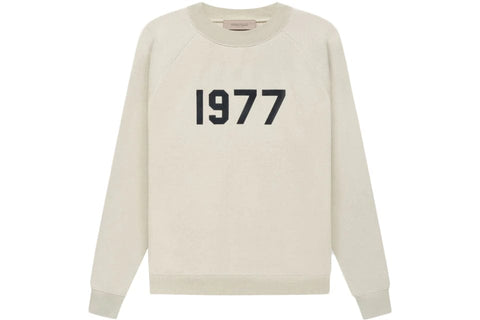 ESSENTIALS CLOTHING ESSENTIALS FOG 1977 CREWNECK WHEAT