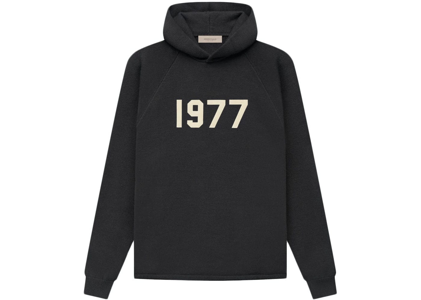 ESSENTIALS FOG 1977 KNIT HOODIE IRON – ONE OF A KIND