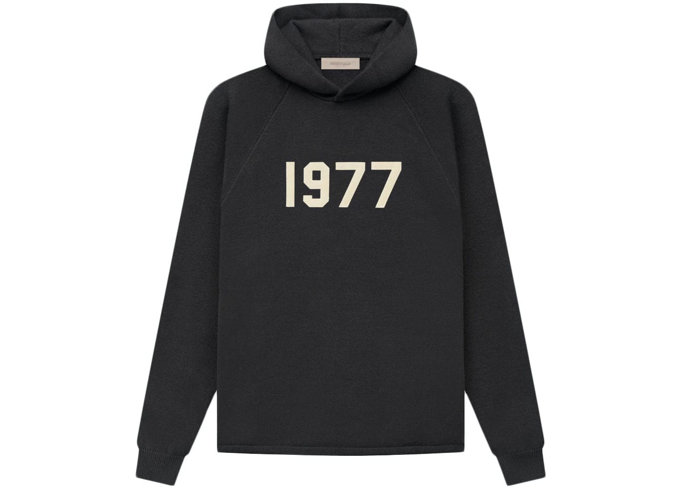 ESSENTIALS ESSENTIALS FOG 1977 KNIT HOODIE IRON