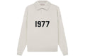 ESSENTIALS CLOTHING ESSENTIALS FOG 1977 KNIT POLO WHEAT