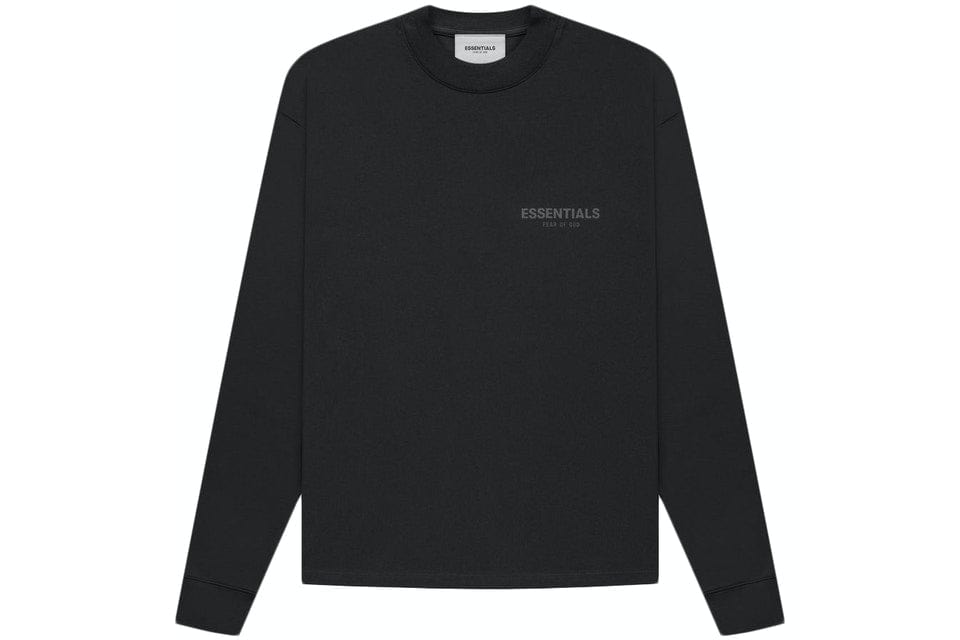 ESSENTIALS CLOTHING ESSENTIALS FOG CORE COLLECTION LONG SLEEVE BLACK
