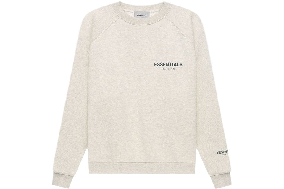 VÊTEMENTS ESSENTIELS ESSENTIALS FOG CORE COLLECTION CREWNECK LIGHT HEATHER OATMEAL