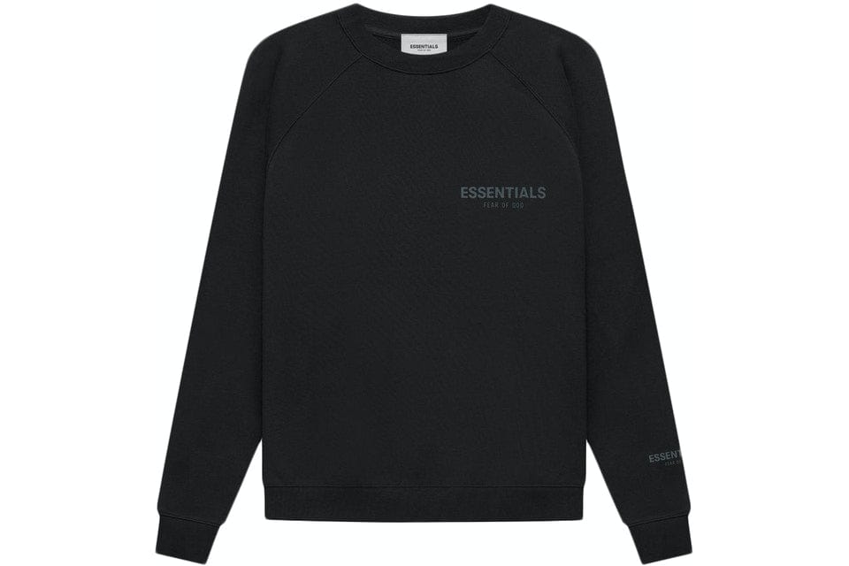 ESSENTIALS CLOTHING ESSENTIALS FOG CORE COLLECTION CREWNECK BLACK