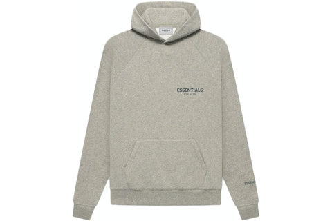 ESSENTIALS CLOTHING ESSENTIALS FOG CORE COLLECTION HOODIE DARK HEATHER OATMEAL