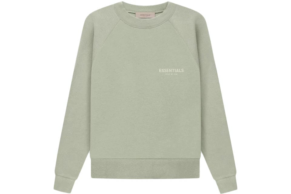 ESSENTIALS CLOTHING ESSENTIALS FOG CREWNECK SEAFOAM