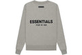 ESSENTIALS CLOTHING ESSENTIALS FOG CREWNECK DARK HEATHER OATMEAL SS22