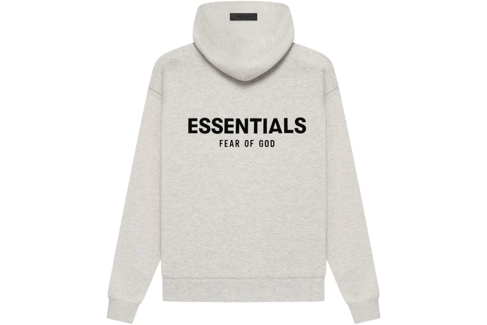 ESSENTIALS CLOTHING ESSENTIALS FOG HOODIE LIGHT HEATHER OATMEAL SS22