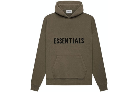 ESSENTIALS CLOTHING ESSENTIALS FOG KNIT HOODIE HARVEST 2021