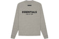 ESSENTIALS CLOTHING ESSENTIALS FOG LONG SLEEVE DARK HEATHER OATMEAL SS22