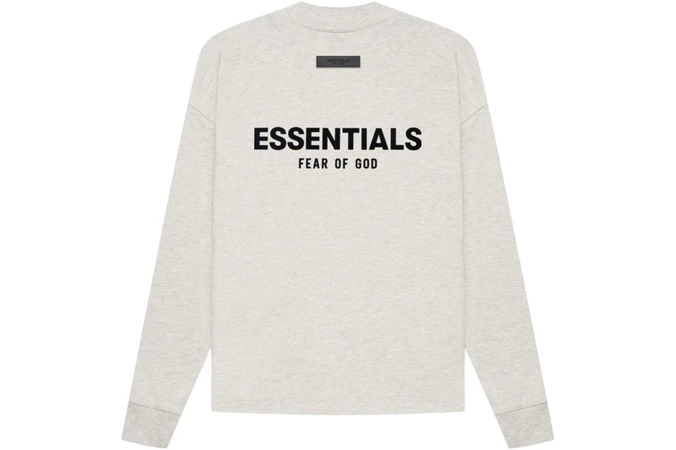 VÊTEMENTS ESSENTIELS ESSENTIALS FOG LONG SLEEVE LIGHT HEATHER OATMEAL SS22